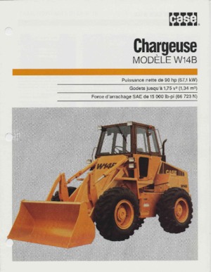 Chargeuses sur pneus Case W14B