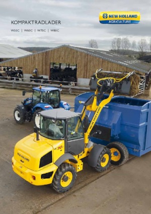 Chargeuses sur pneus New Holland W70C Z-bar