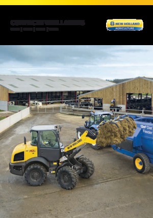 Chargeuses sur pneus New Holland W70C Z-bar