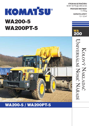 Chargeuses sur pneus Komatsu WA200-5