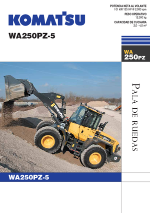 Chargeuses sur pneus Komatsu WA250PZ-5