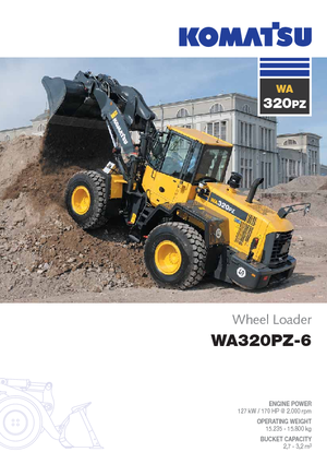 Chargeuses sur pneus Komatsu WA320PZ-6