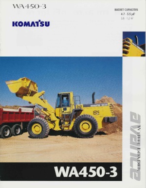 Chargeuses sur pneus Komatsu WA 450-3