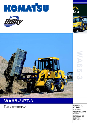Chargeuses sur pneus Komatsu WA65-3