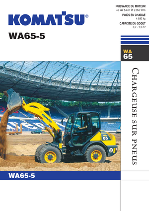Chargeuses sur pneus Komatsu WA65-5