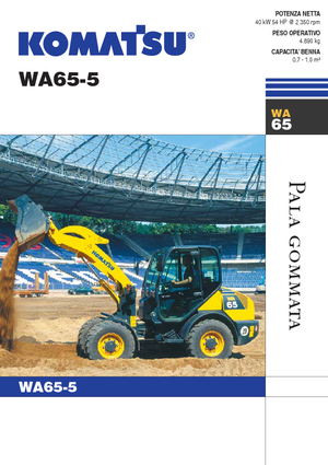 Chargeuses sur pneus Komatsu WA65-5