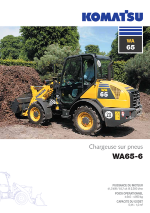 Chargeuses sur pneus Komatsu WA65-6