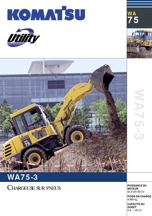 Chargeuses sur pneus Komatsu WA75-3 Fleet