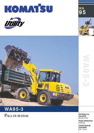 Chargeuses sur pneus Komatsu WA95-3