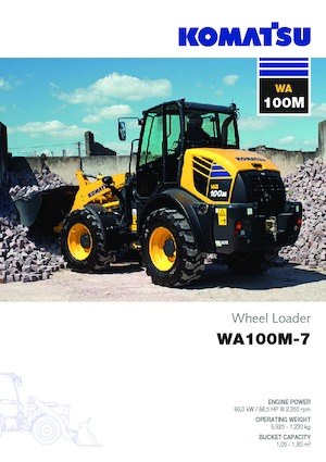 Chargeuses sur pneus Komatsu WA100M-7
