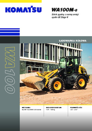 Chargeuses sur pneus Komatsu WA100M-8E0