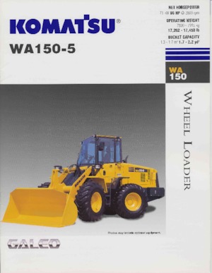 Chargeuses sur pneus Komatsu WA150-5