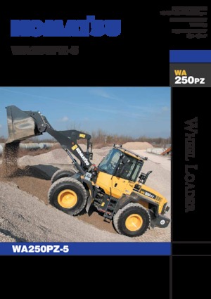 Chargeuses sur pneus Komatsu WA250PZ-5