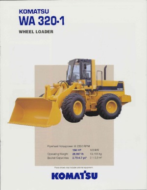 Chargeuses sur pneus Komatsu WA320-1