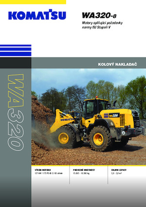 Chargeuses sur pneus Komatsu WA320-8E0