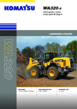 Chargeuses sur pneus Komatsu WA320-8E0