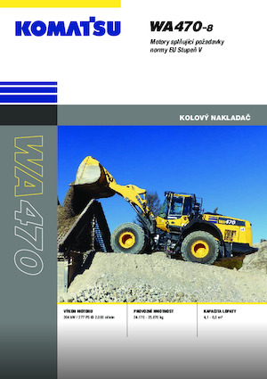 Chargeuses sur pneus Komatsu WA470-8E0