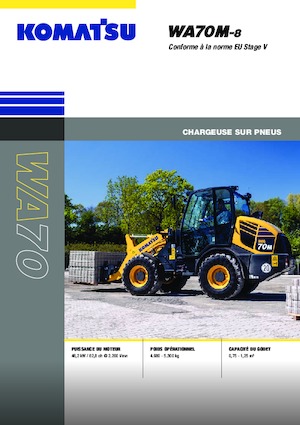 Chargeuses sur pneus Komatsu WA70M-8E0