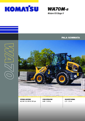 Chargeuses sur pneus Komatsu WA70M-8E0