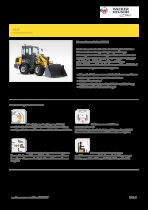 Chargeuses sur pneus Wacker Neuson WL32