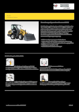 Chargeuses sur pneus Wacker Neuson WL38