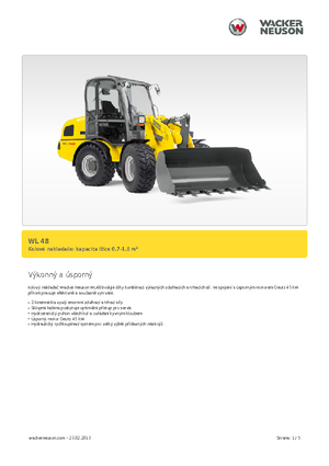 Chargeuses sur pneus Wacker Neuson WL 48