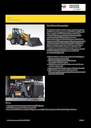 Chargeuses sur pneus Wacker Neuson WL60