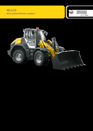 Chargeuses sur pneus Wacker Neuson WL110