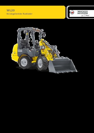 Chargeuses sur pneus Wacker Neuson WL20