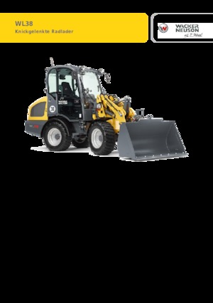 Chargeuses sur pneus Wacker Neuson WL38
