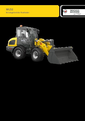 Chargeuses sur pneus Wacker Neuson WL52