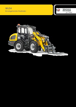 Chargeuses sur pneus Wacker Neuson WL54