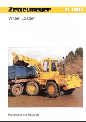 Chargeuses sur pneus Zettelmeyer ZL 1001