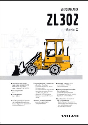 Chargeuses sur pneus Volvo ZL 302