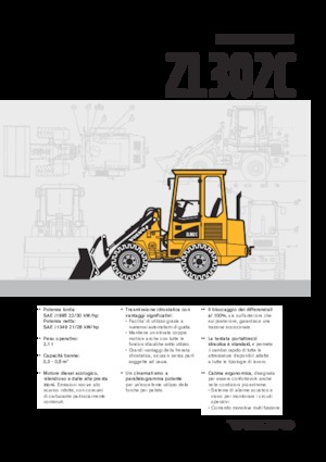 Chargeuses sur pneus Volvo ZL 302