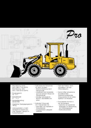 Chargeuses sur pneus Volvo ZL 502 C