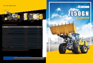 Chargeuses sur pneus XCMG ZL50GN