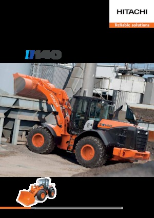 Chargeuses sur pneus Hitachi ZW140-5B