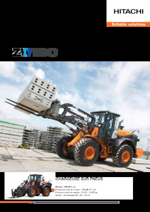 Chargeuses sur pneus Hitachi ZW 180-5 PL