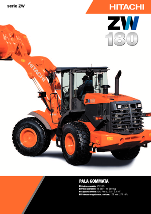 Chargeuses sur pneus Hitachi ZW 180