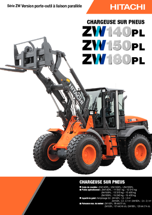 Chargeuses sur pneus Hitachi ZW 180 PL