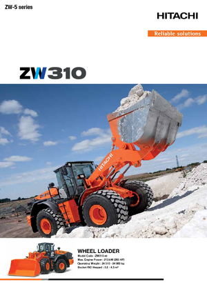 Chargeuses sur pneus Hitachi ZW 310-5