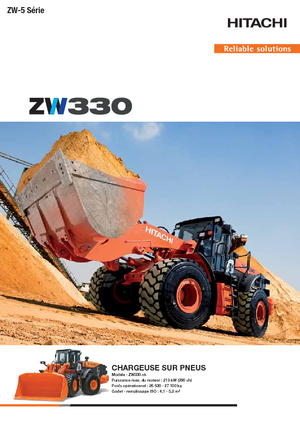 Chargeuses sur pneus Hitachi ZW 330-5