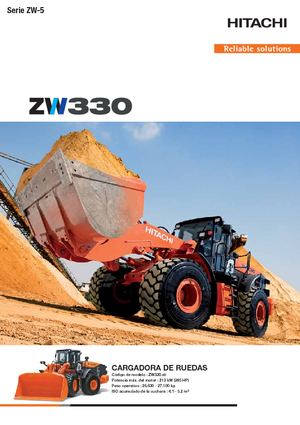 Chargeuses sur pneus Hitachi ZW 330-5