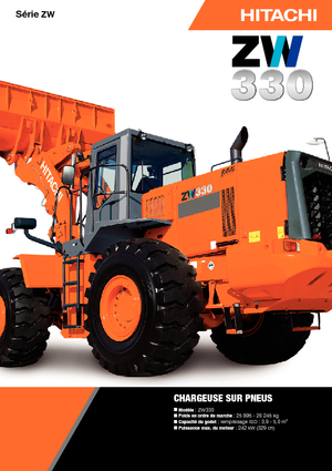 Chargeuses sur pneus Hitachi ZW 330