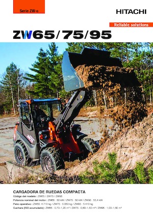 Chargeuses sur pneus Hitachi ZW75-6