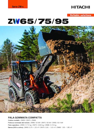 Chargeuses sur pneus Hitachi ZW75-6