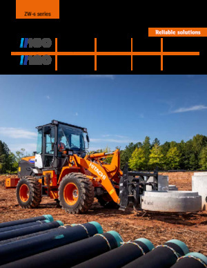 Chargeuses sur pneus Hitachi ZW100-6