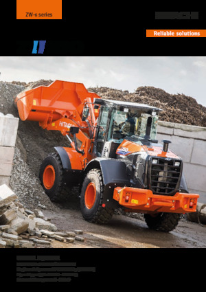 Chargeuses sur pneus Hitachi ZW150-6