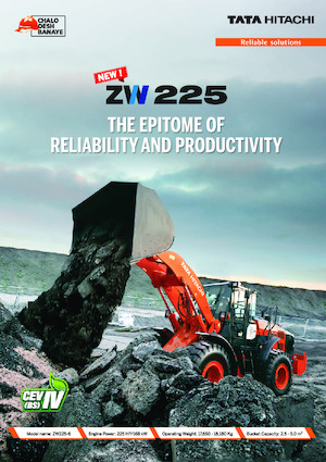 Chargeuses sur pneus Hitachi ZW225